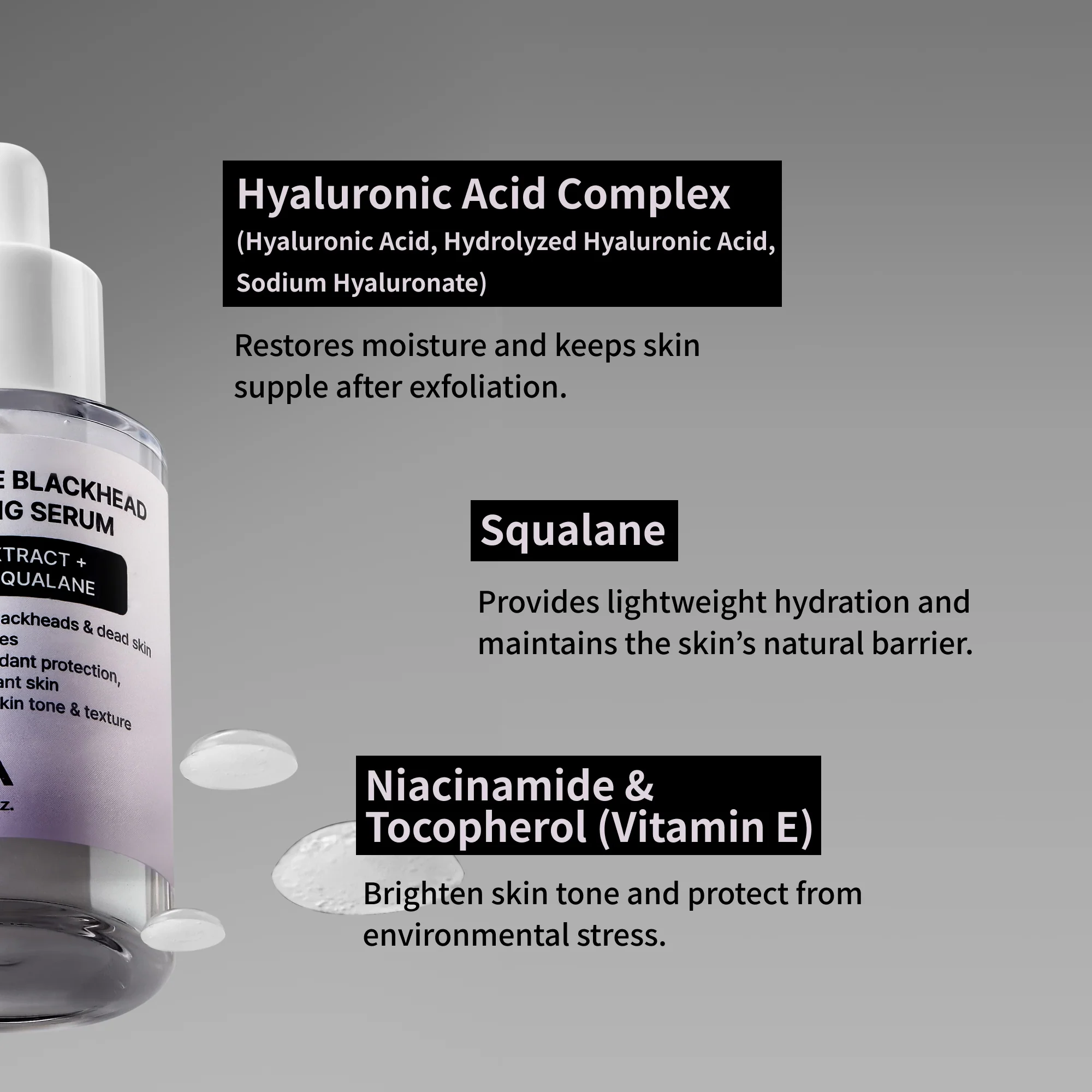 NIDA Black Rice Blackhead Exfoliating Serum - Image 6
