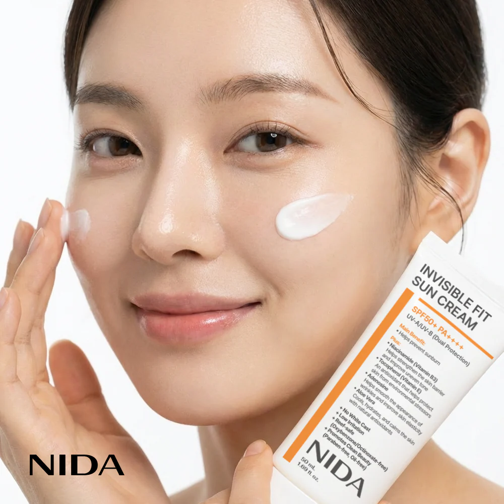 NIDA Invisible Fit Sun Cream for Face & Body - Image 10